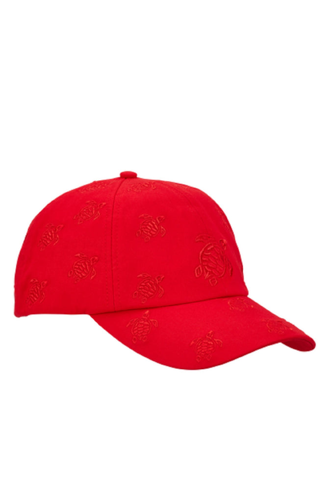 VILEBREQUIN Embroidered Cap Turtles All Over