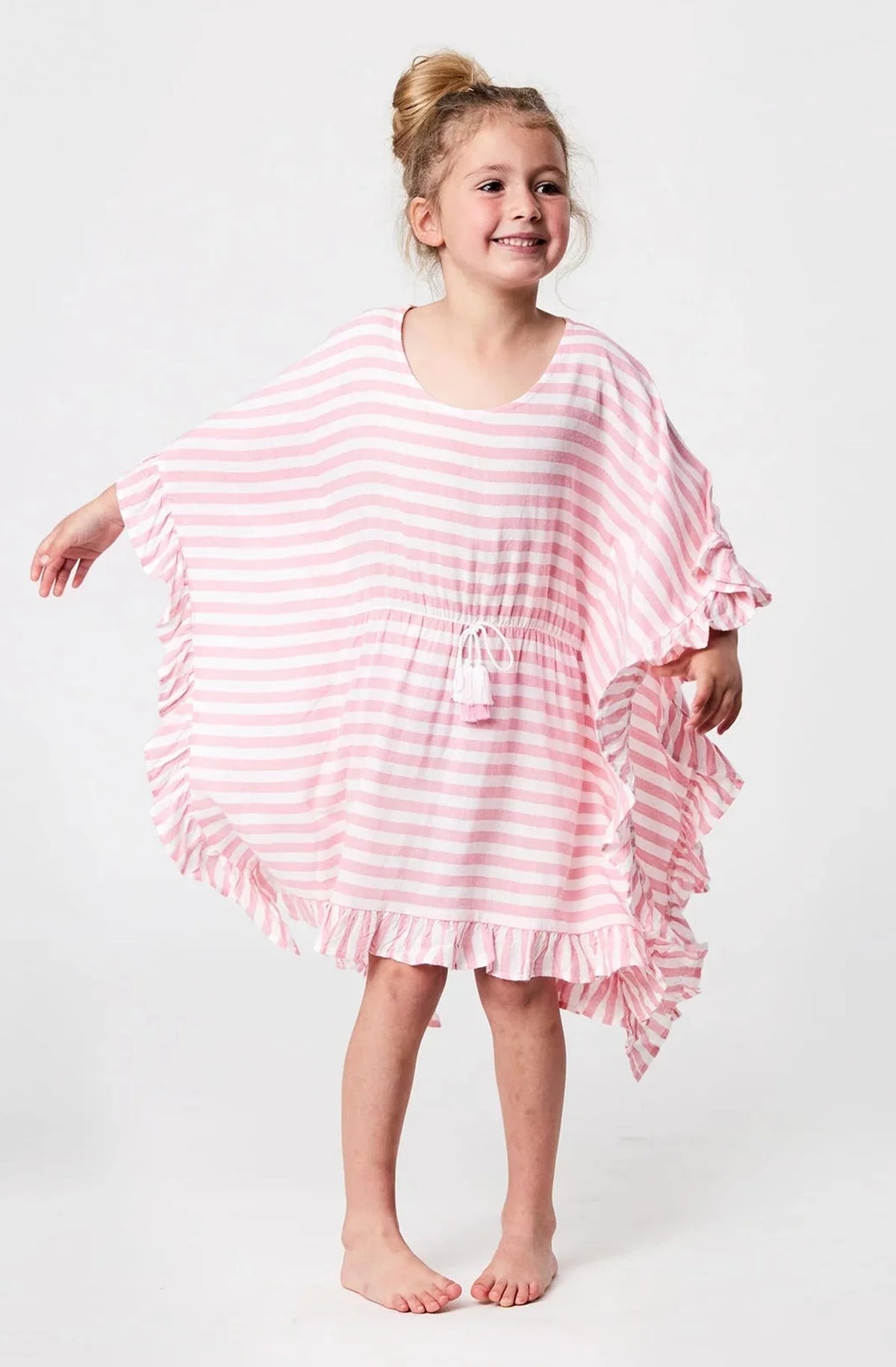 SNAPPERROCK Girls Wild Love Batwing Cover Up