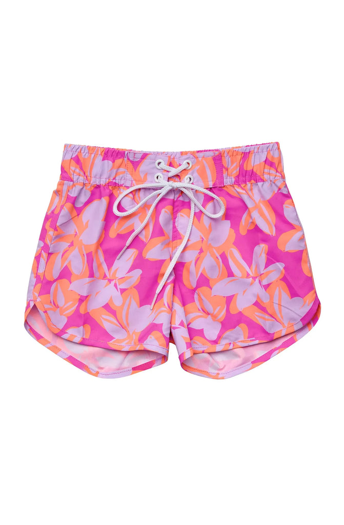 SNAPPERROCK Hibiscus Hype Board Shorts