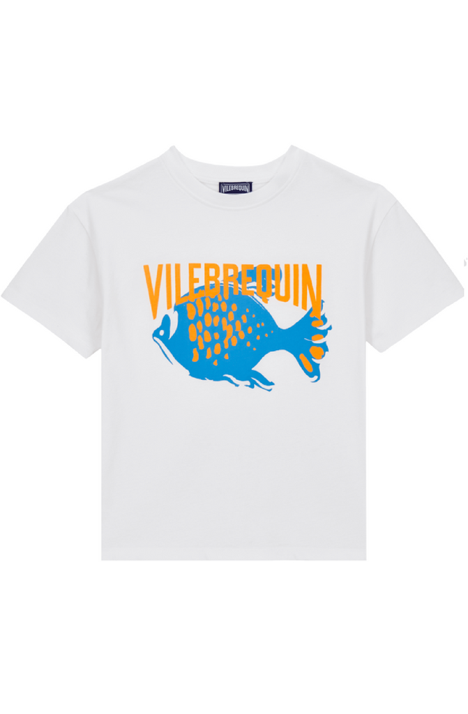 VILEBREQUIN Boys Cotton T-Shirt VBQ Fish