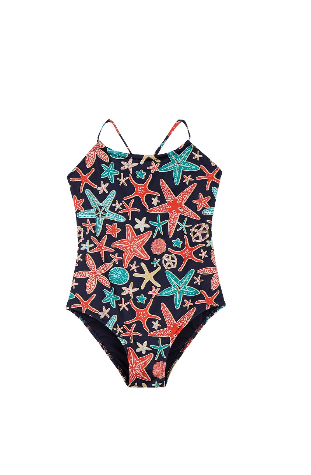 VILEBREQUIN Girls One-Piece Swimsuit Medusa and Shells main image 1