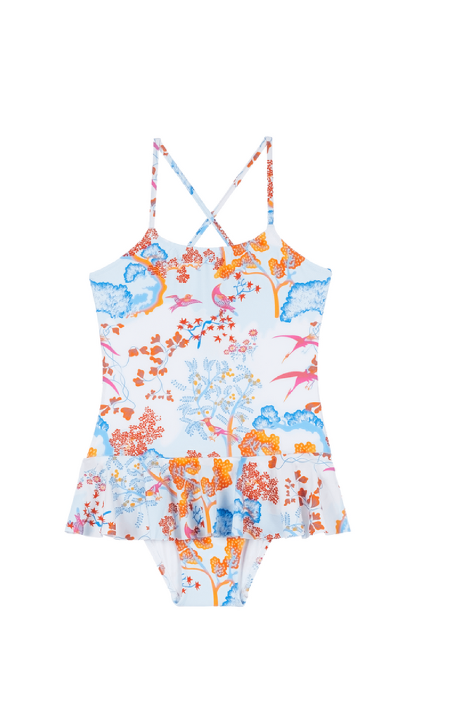 VILEBREQUIN Girls One-piece Swimsuit Peaceful Trees