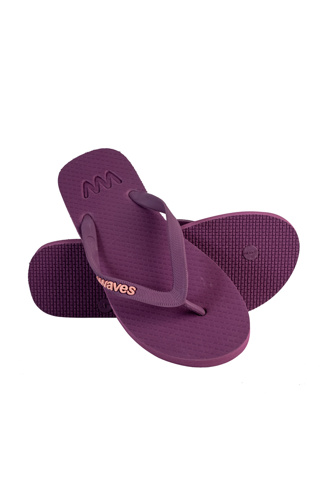 WAVES Unisex Essentials Flip Flop - Purple