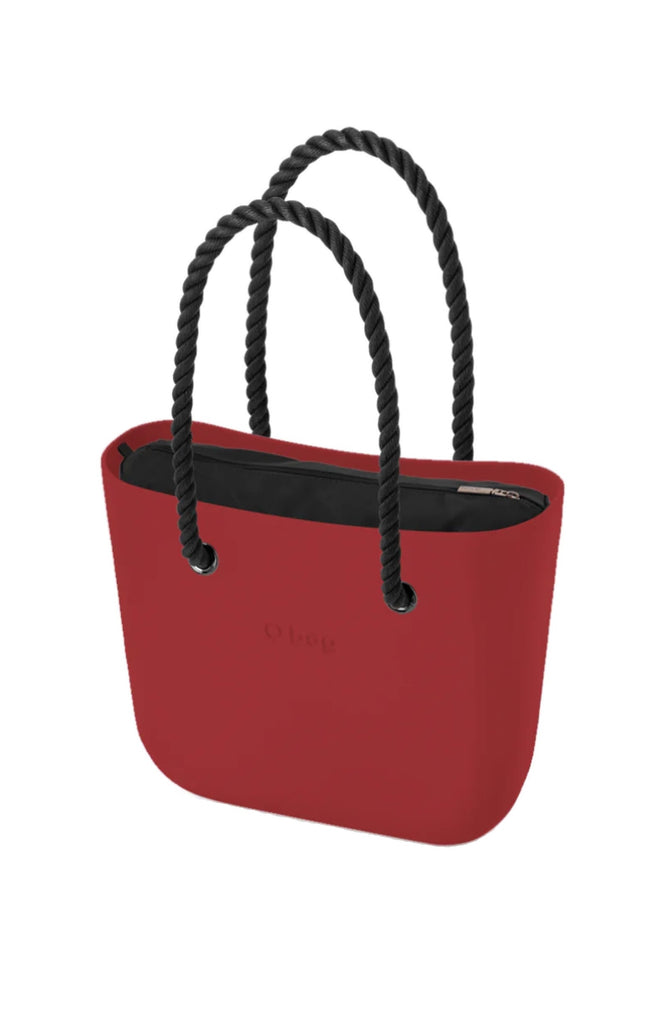 O BAG Classic XL w/ Canvas Fabric Inner Bag & Long Rope Handle