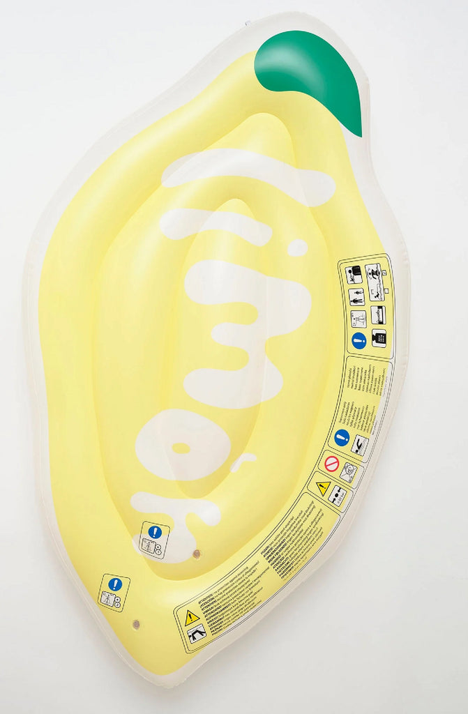 SUNNYLIFE Luxe Lie-On Float Limon Butter