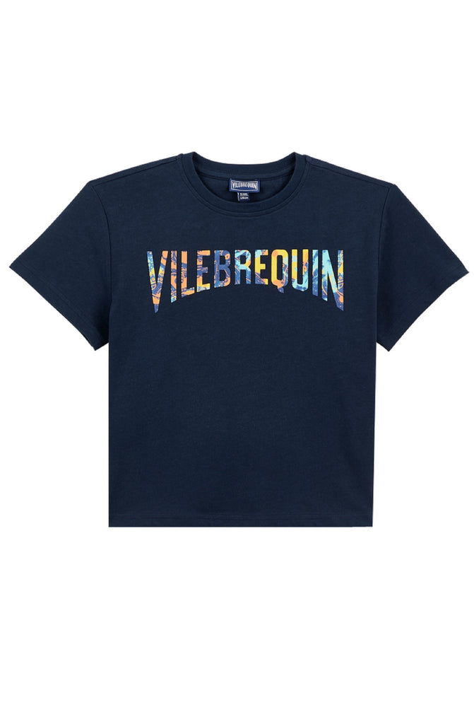 VILEBREQUIN Boys Organic Cotton Oversize T-Shirt Poulpes Tie and Dye