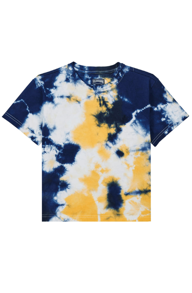 VILEBREQUIN Boys Organic Cotton T-Shirt Tie & Dye