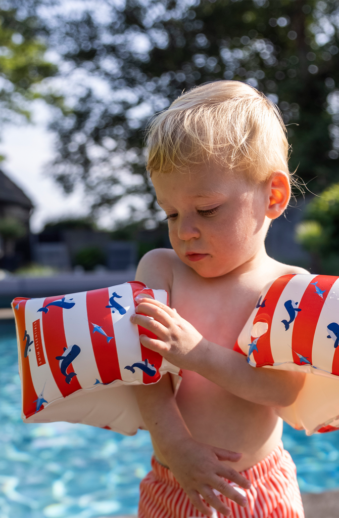 SWIM ESSENTIALS Whale Inflatable Swimming Armbands 2-6 Years