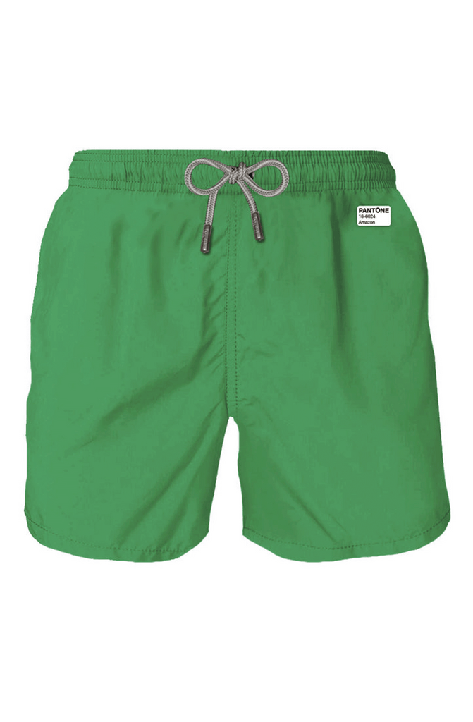 MC2 SAINT BARTH Men green swim shorts | Pantone - Special Edition