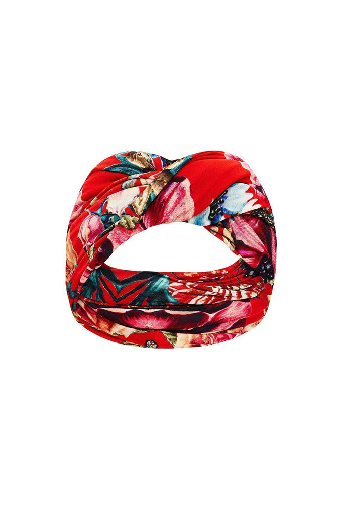 CAMILLA Jersey Head Wrap - And The Queen Wore Red