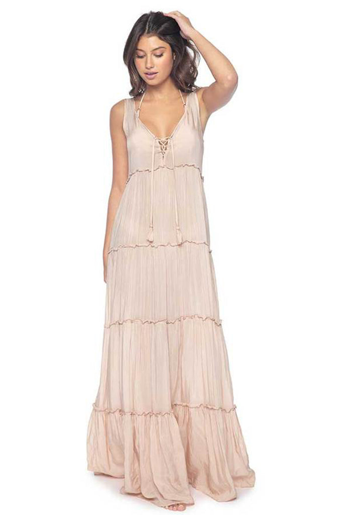 PQ SWIM Pink Sand Gulsina Long Dress