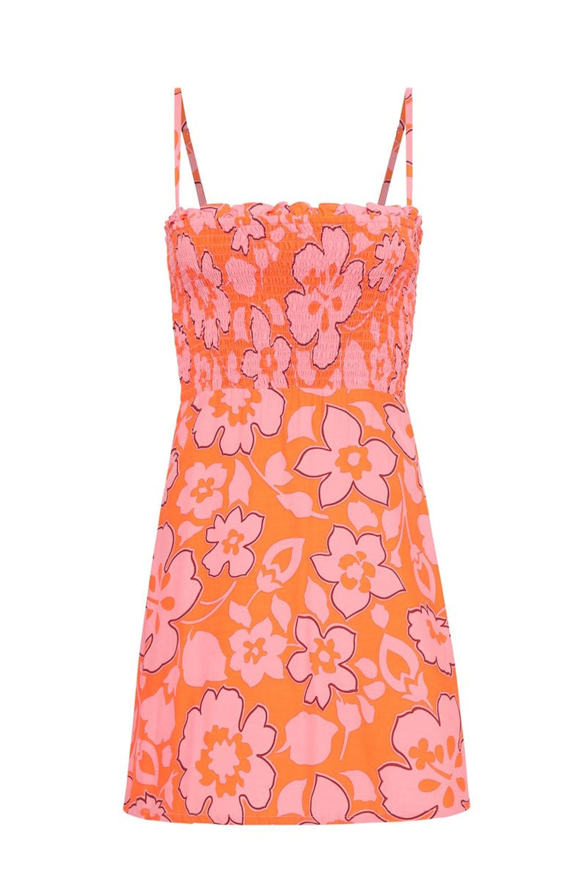 FAITHFULL THE BRAND Marni Mini Dress Paraiso Floral Print | HAMAC Beach Boutique FAITHFULL THE BRAND Marni Mini Dress Paraiso Floral Print | HAMAC Beach Boutique