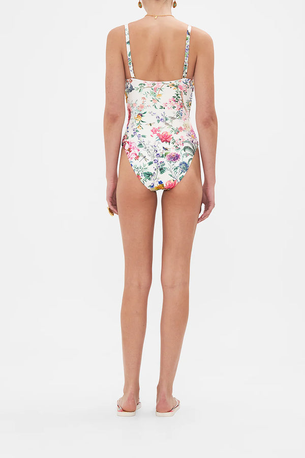 CAMILLA Women Ruched Cup Underwire One Piece - Plumes And Parterres