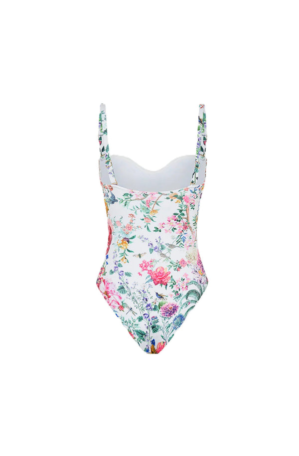 CAMILLA Women Ruched Cup Underwire One Piece - Plumes And Parterres