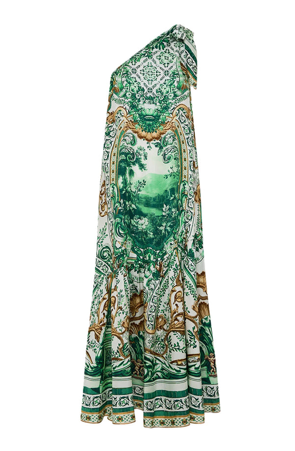 CAMILLA Women Tie One Shoulder Dress - Corridor Of Calm