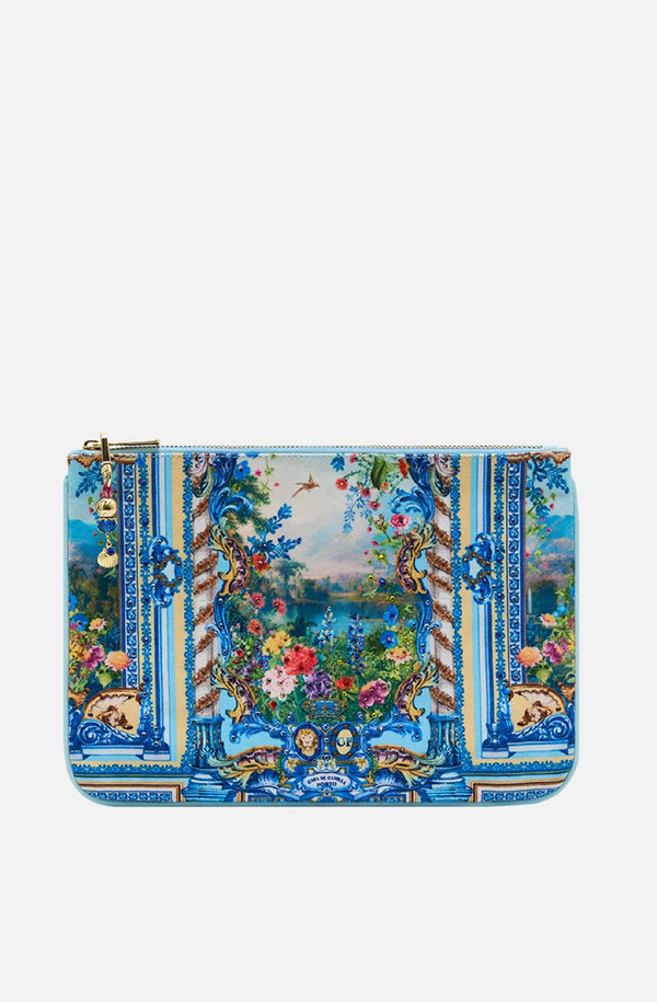 CAMILLA Women Small Canvas Clutch - Wall To Wall Wonders