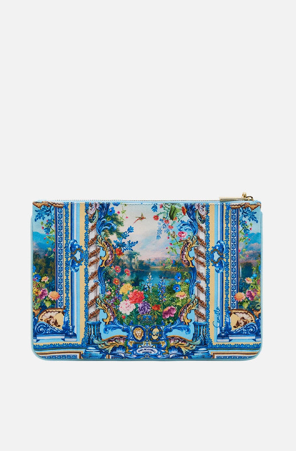CAMILLA Women Small Canvas Clutch - Wall To Wall Wonders