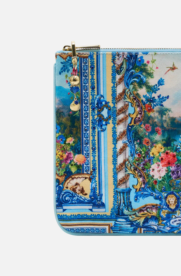 CAMILLA Women Small Canvas Clutch - Wall To Wall Wonders