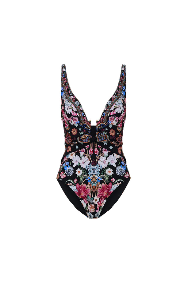 CAMILLA Women U Ring One-Piece with Underwire - Midnight in Monserrate