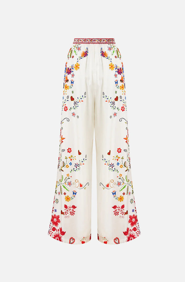 CAMILLA Women Wide Leg Trouser With Front Pockets - Faith, Luck & Justice