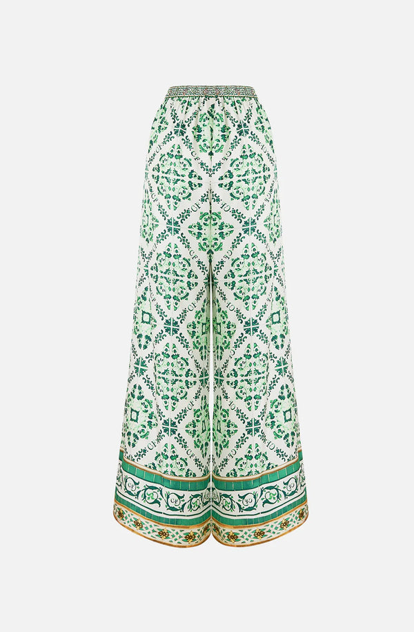 CAMILLA Women Tuck Front Pant - Corridor Of Calm