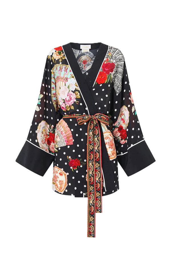 CAMILLA Women Short Kimono Wrap - Daughters of Duende