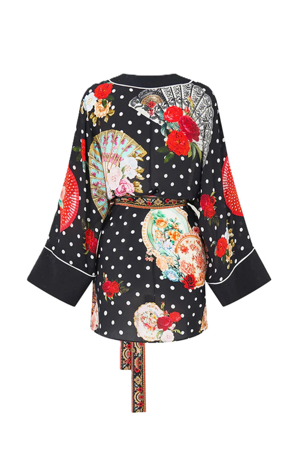 CAMILLA Women Short Kimono Wrap - Daughters of Duende