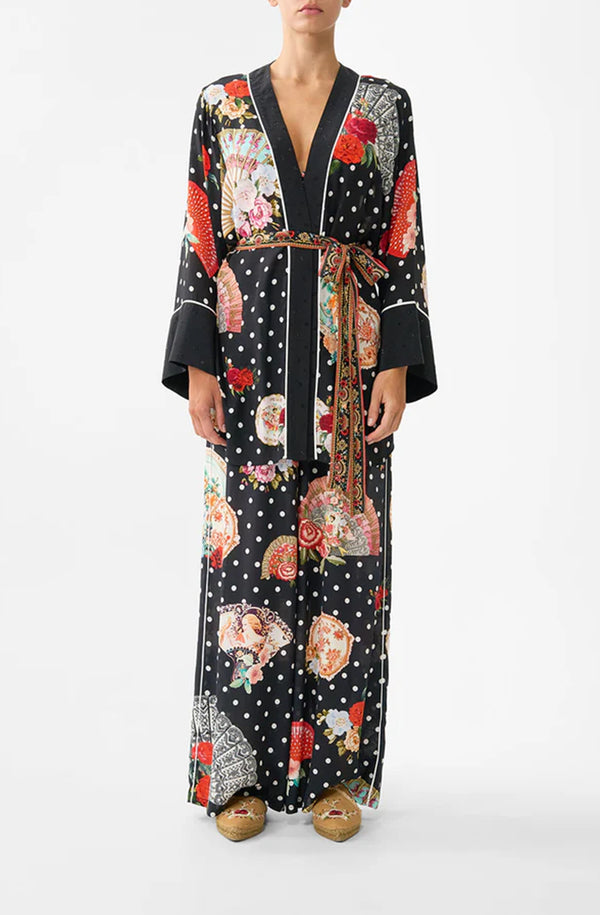 CAMILLA Women Short Kimono Wrap - Daughters of Duende