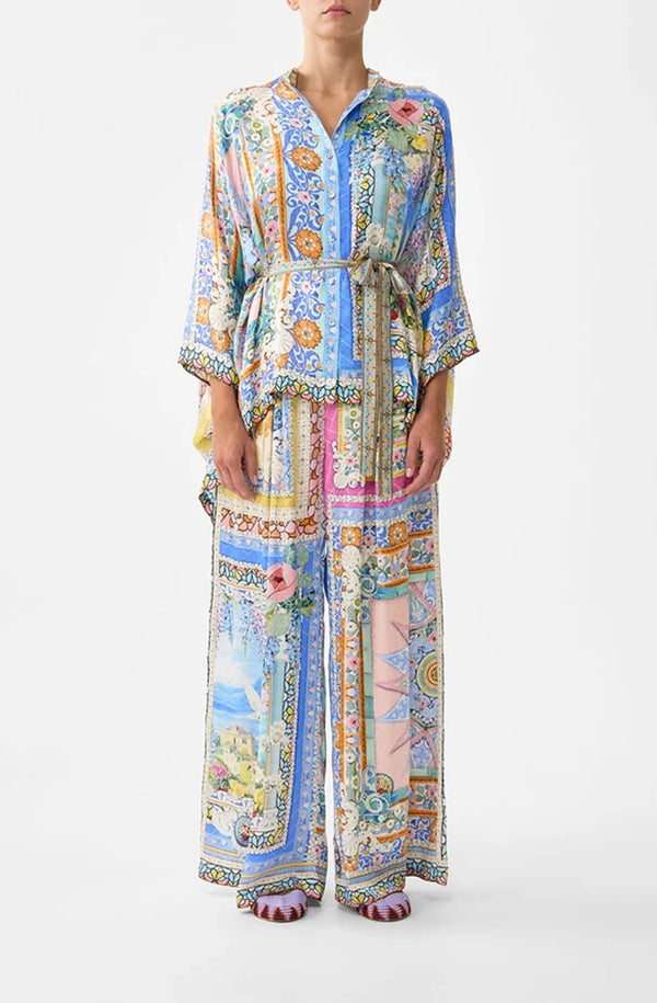 CAMILLA Women Tuck Front Pant - Navàs Nouveau