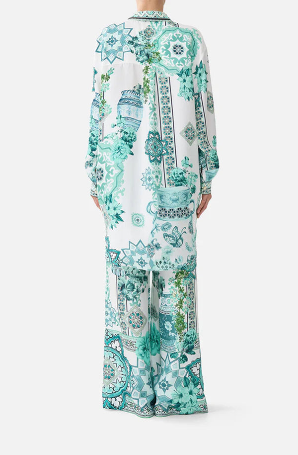 CAMILLA Women Shirt Tunic With Pockets - Balearic Bebé