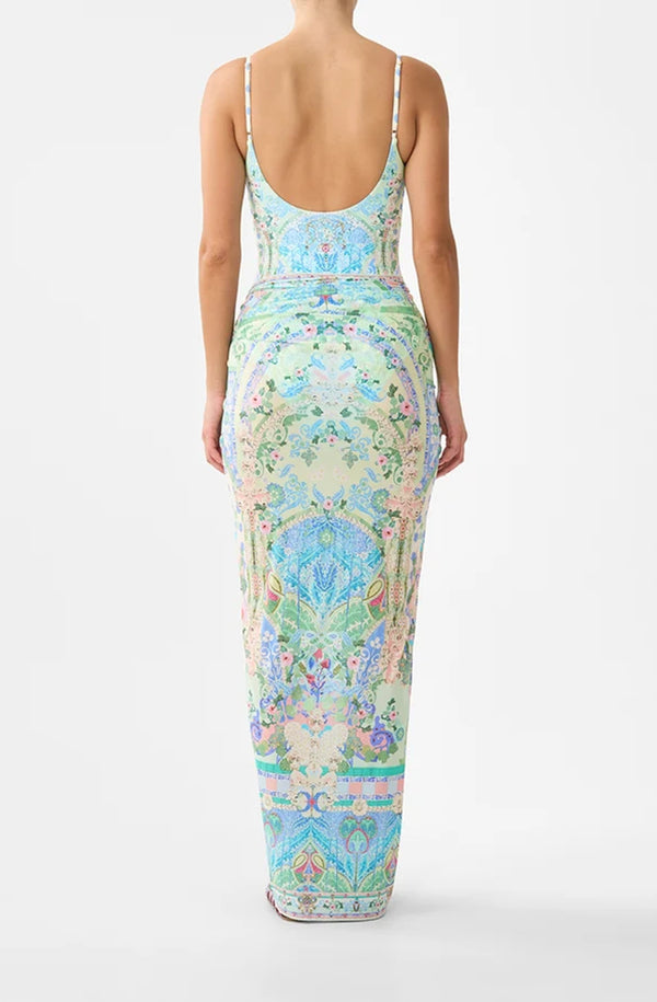 CAMILLA Women Multi Wear Long Sarong - Midsummer Mosaics