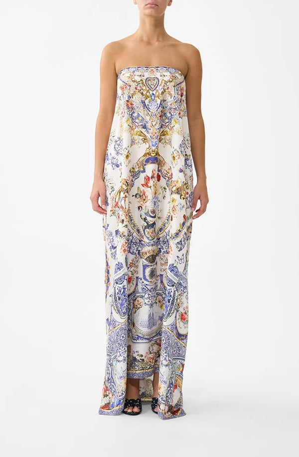CAMILLA Women Round Neck Kaftan - The Pottery Parlour