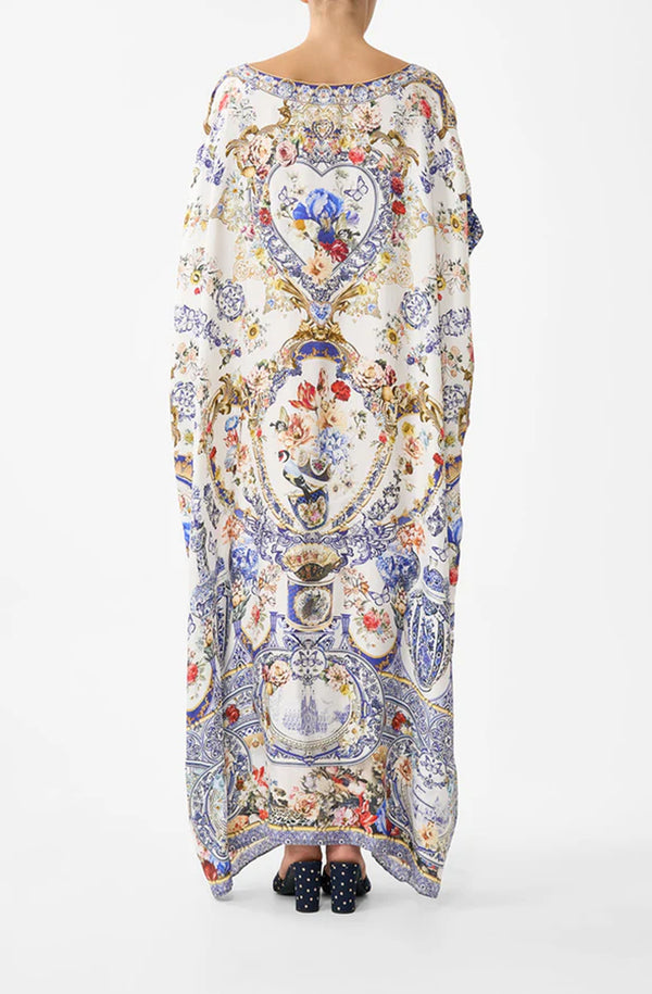 CAMILLA Women Round Neck Kaftan - The Pottery Parlour