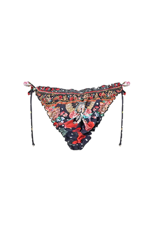 CAMILLA Women Skimpy Bikini Bottom W Ruched Edges - Daughters Of Duende