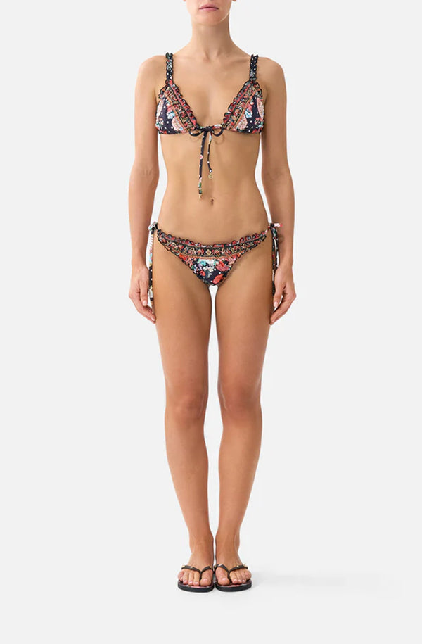 CAMILLA Women Skimpy Bikini Bottom W Ruched Edges - Daughters Of Duende