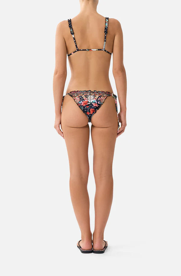 CAMILLA Women Skimpy Bikini Bottom W Ruched Edges - Daughters Of Duende