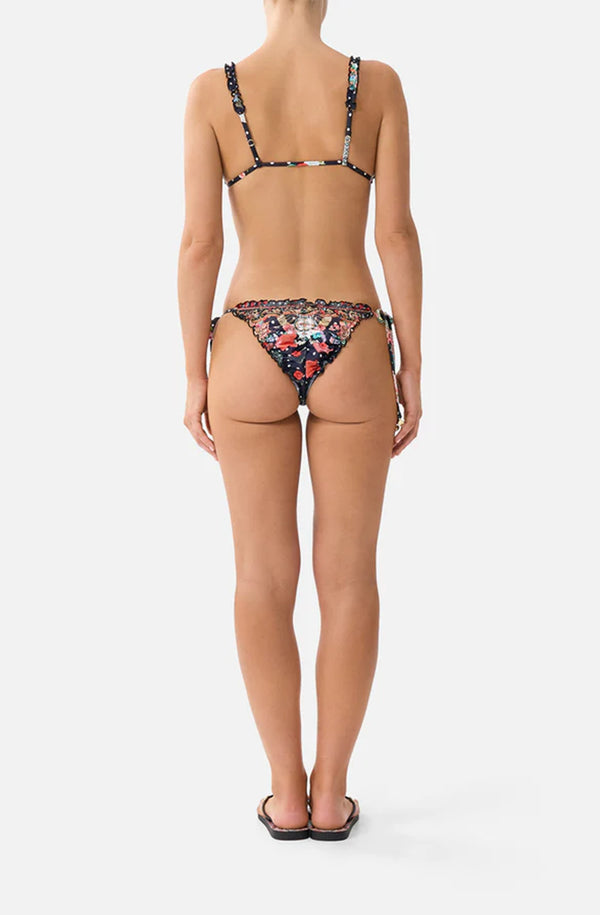 CAMILLA Women Tri Bikini Top W Ruched Edges - Daughters Of Duende