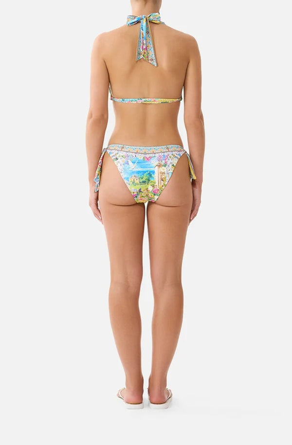 CAMILLA Women Reversible Soft Thick Tie Tri Bikini Set