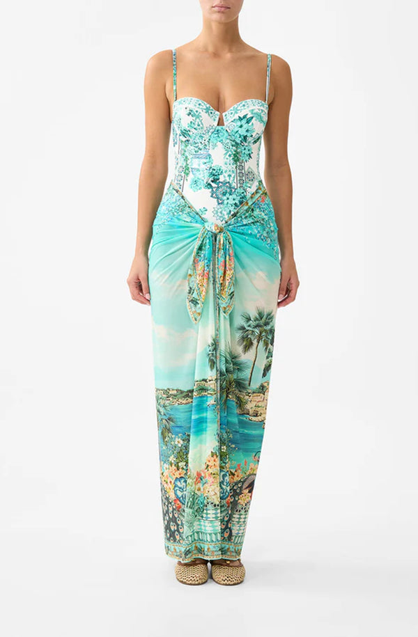 CAMILLA Women Multi Wear Long Sarong - Balearic Bebé