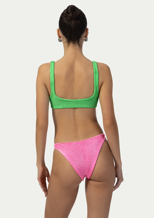 PARAMIDONNA Women One-Piece Swimsuit Olivia Kiwi & Creamy