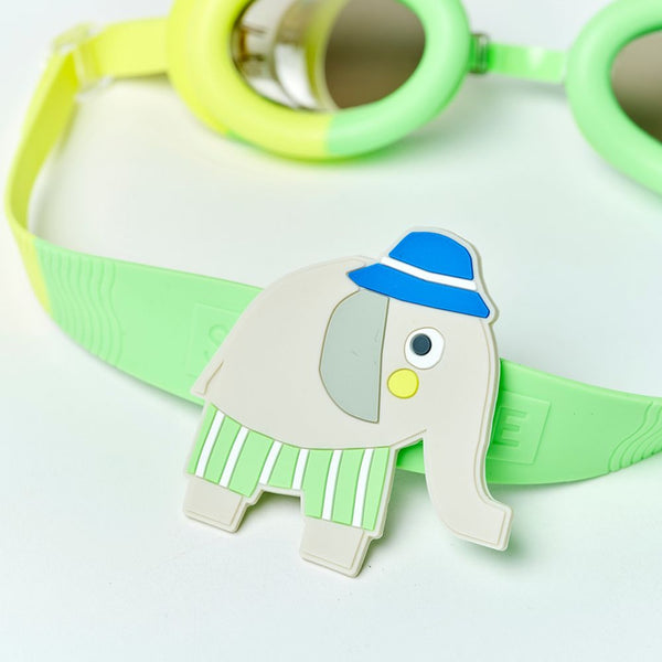 SUNNYLIFE Boys Swimming Goggles - Eli the Elephant