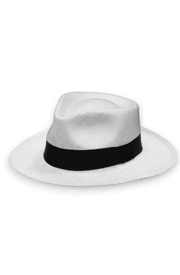 RONNEL Unisex Aguacate White with Black Band Hat