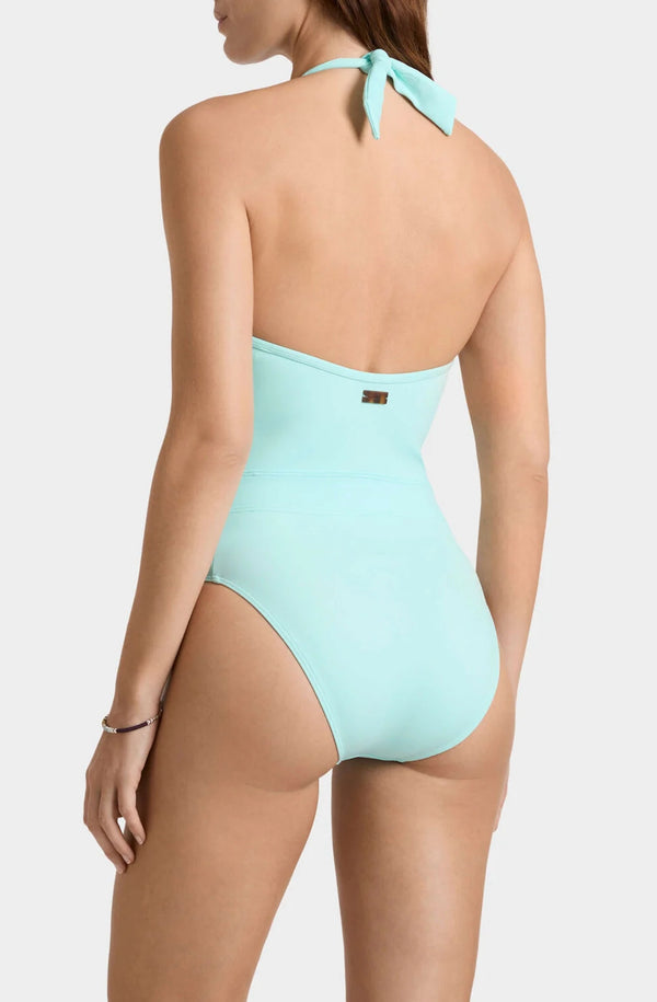 VILEBREQUIN Women Sculpting One-piece Swimsuit Pearl Detail Solid