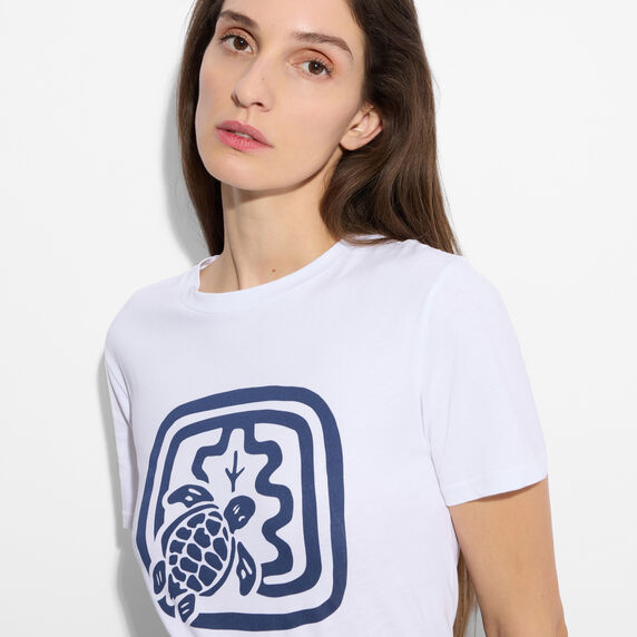 VILEBREQUIN Women Organic Cotton T-Shirt - Vilebrequin x Ines De La Fressange