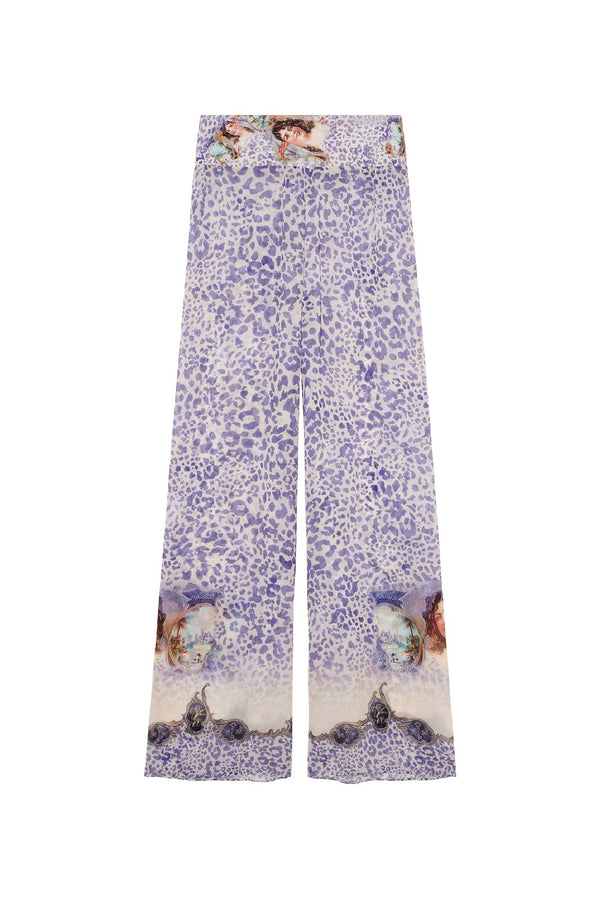 PAIN de SUCRE Women Assia Wide Trousers in Printed Fixed Veil