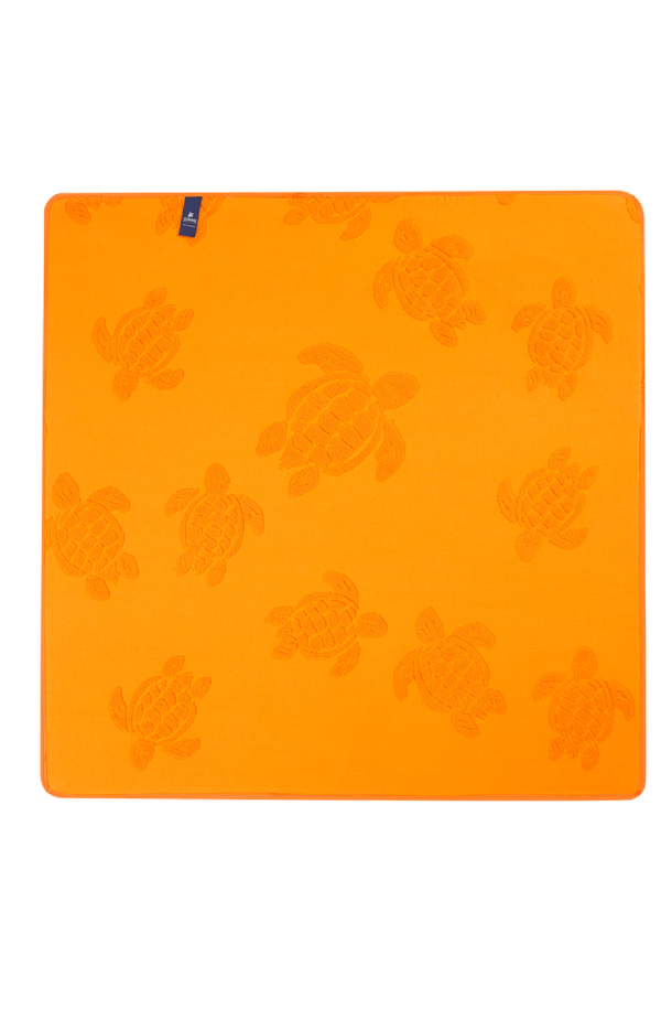 VILEBREQUIN Baby Beach Towel Turtle Jacquard Solid