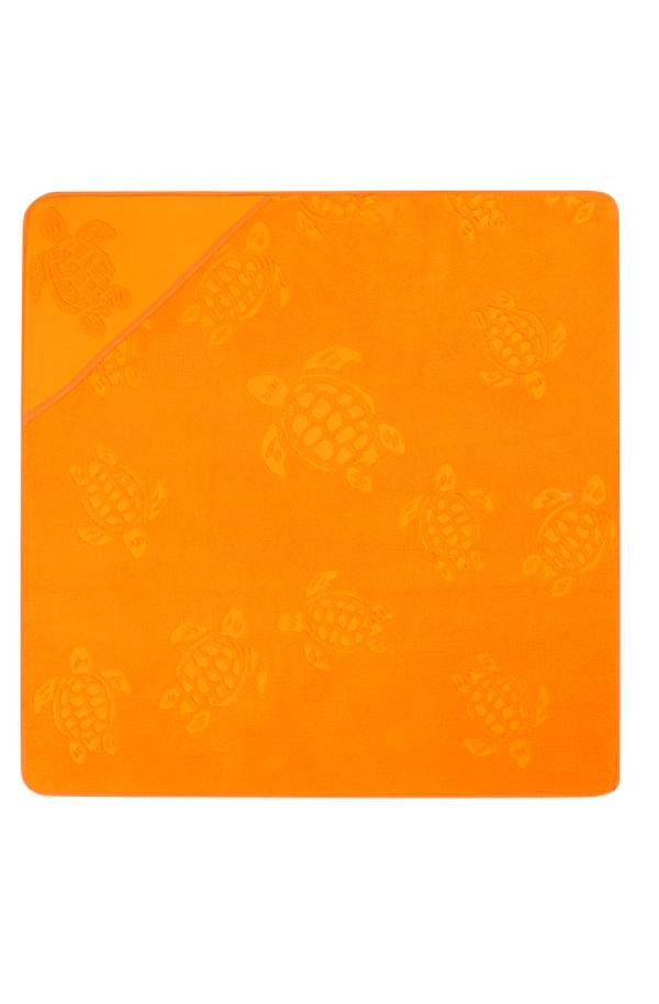 VILEBREQUIN Baby Beach Towel Turtle Jacquard Solid