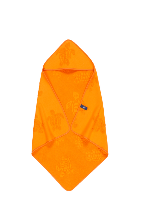 VILEBREQUIN Baby Beach Towel Turtle Jacquard Solid