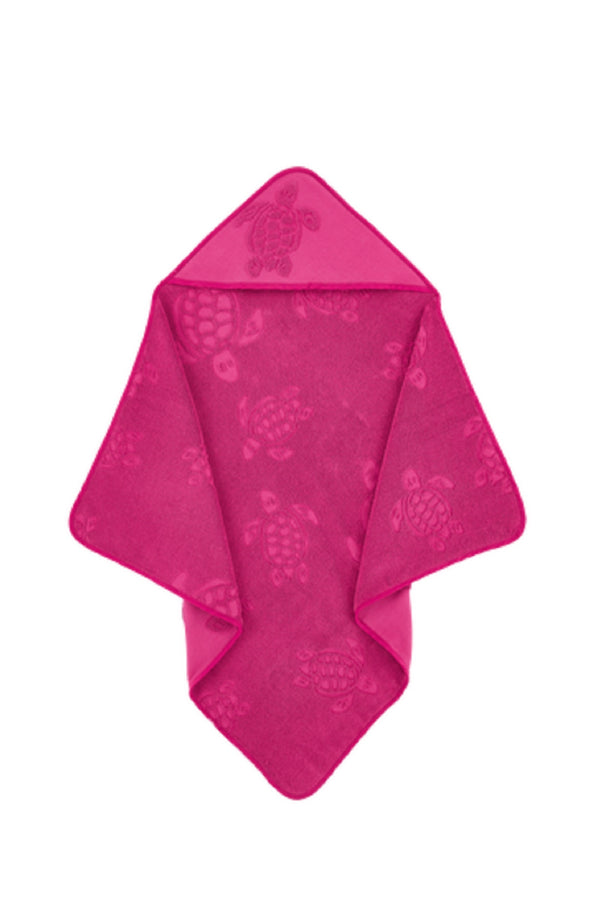 VILEBREQUIN Baby Beach Towel Turtle Jacquard Solid