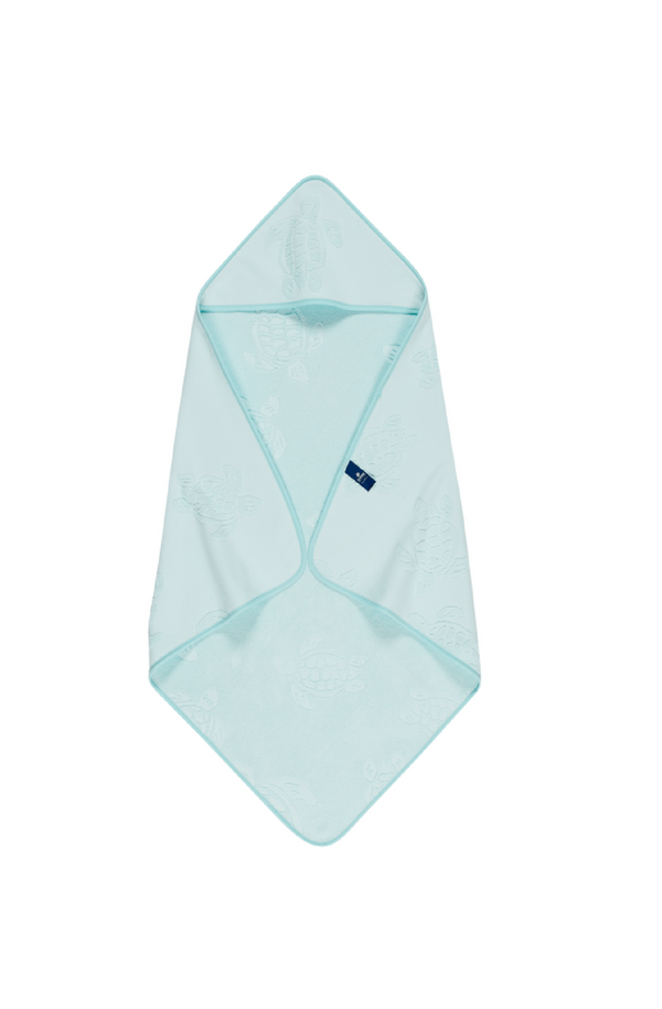 VILEBREQUIN Baby Beach Towel Turtle Jacquard Solid